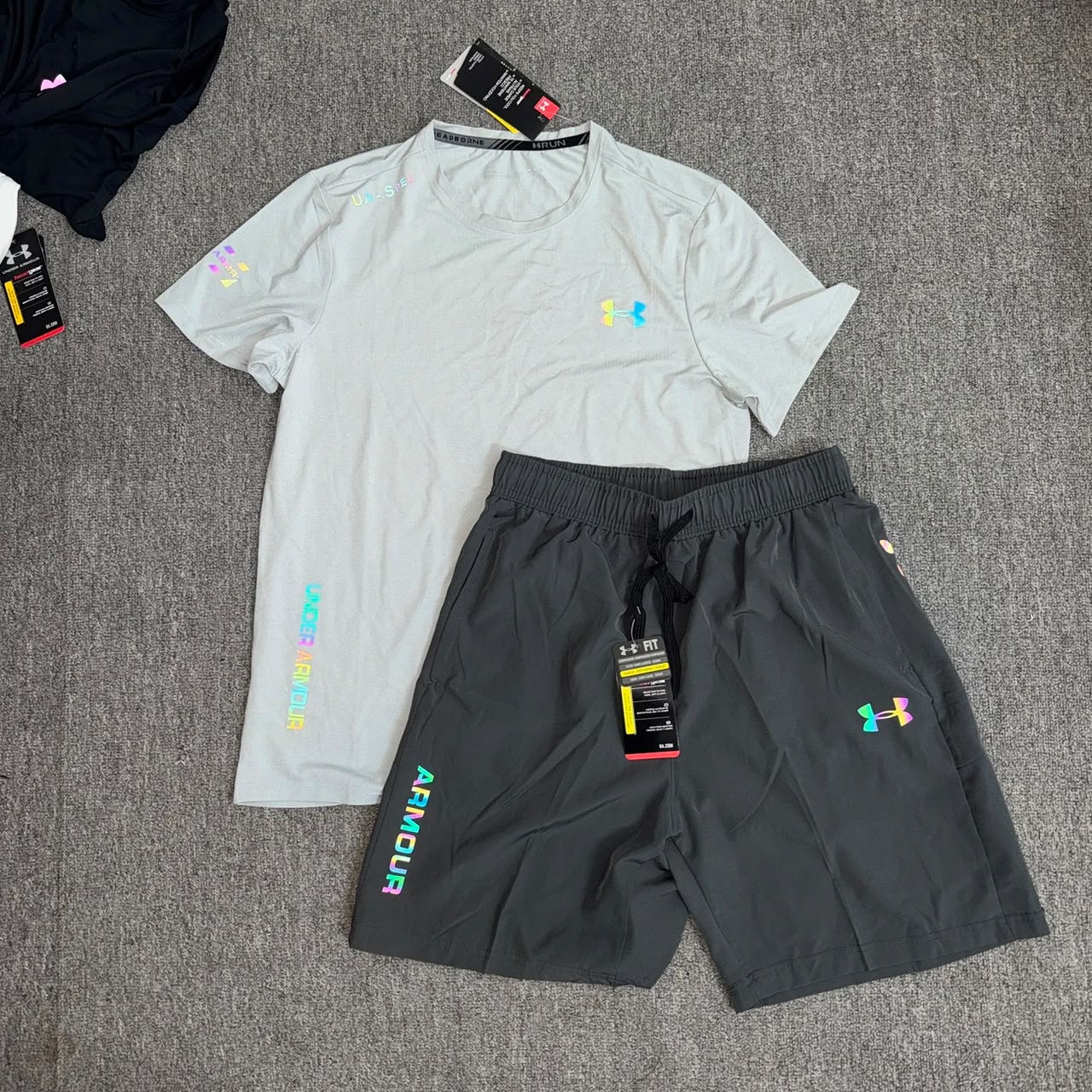 Under Armour Summer Set-White Grey