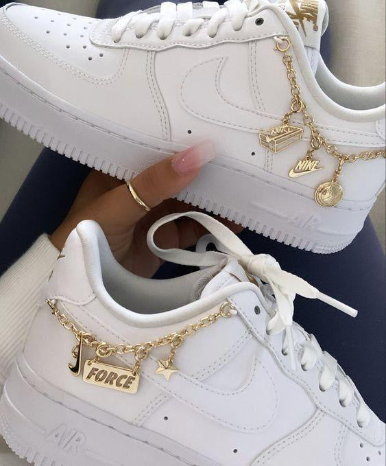 Nike Air Force 1 Triple White Láncos