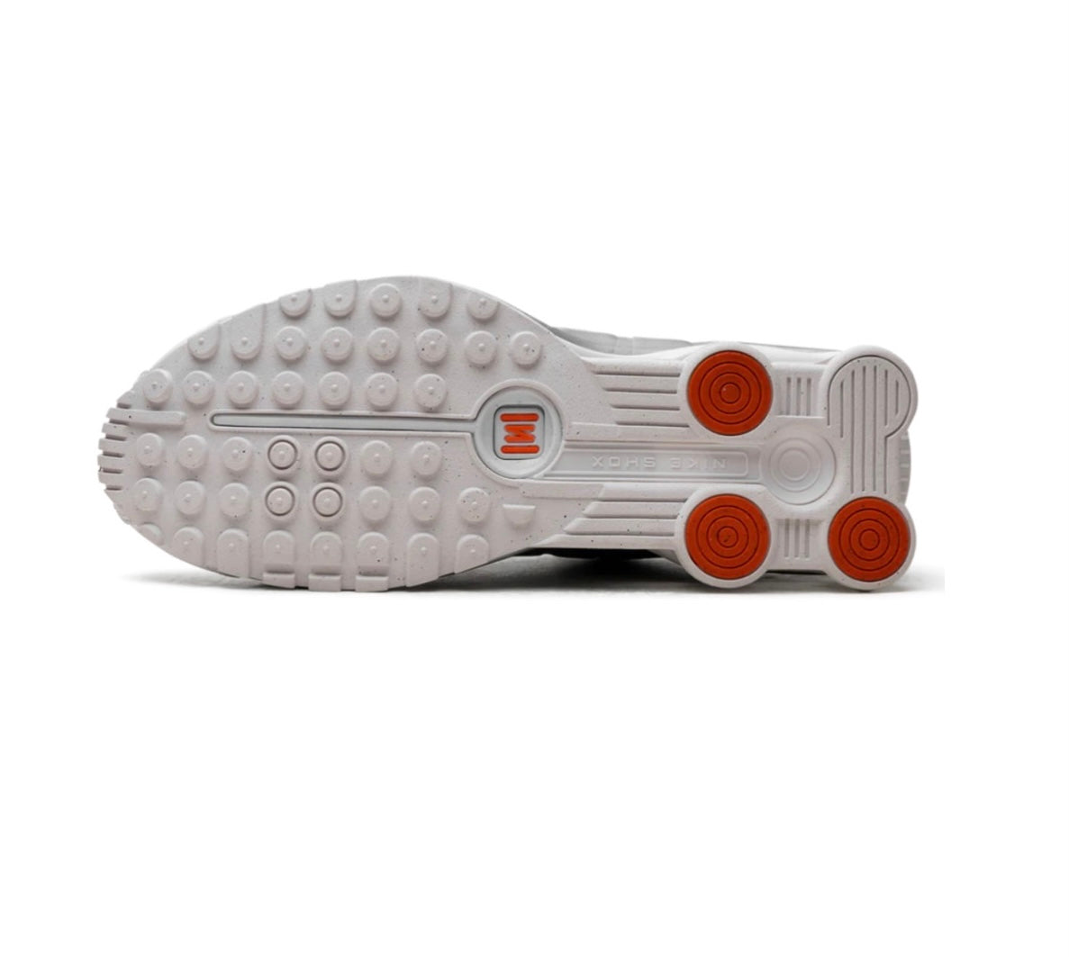 Nike Shox R4 White Silver