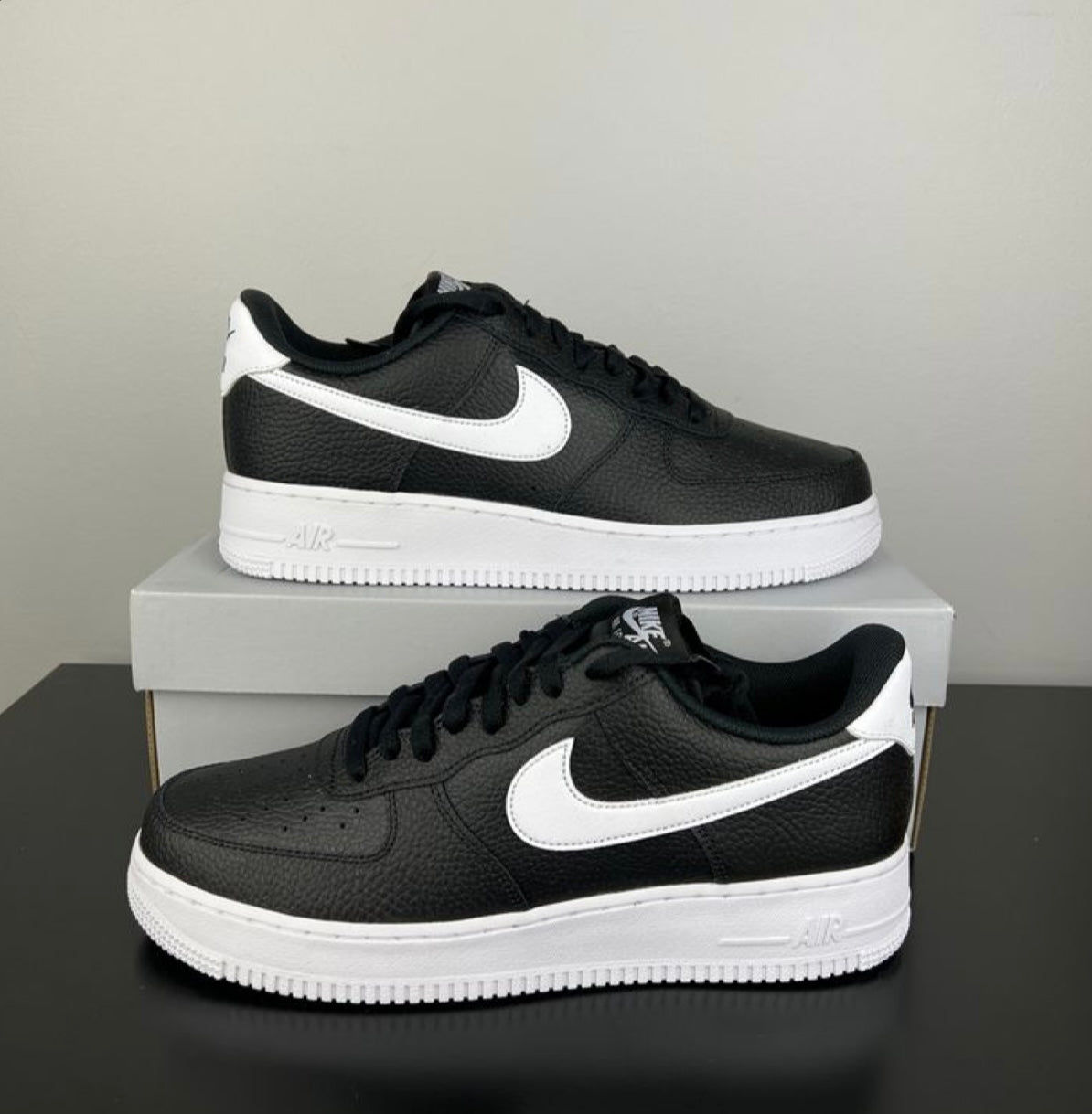 Nike Air Force 1 alb-negru