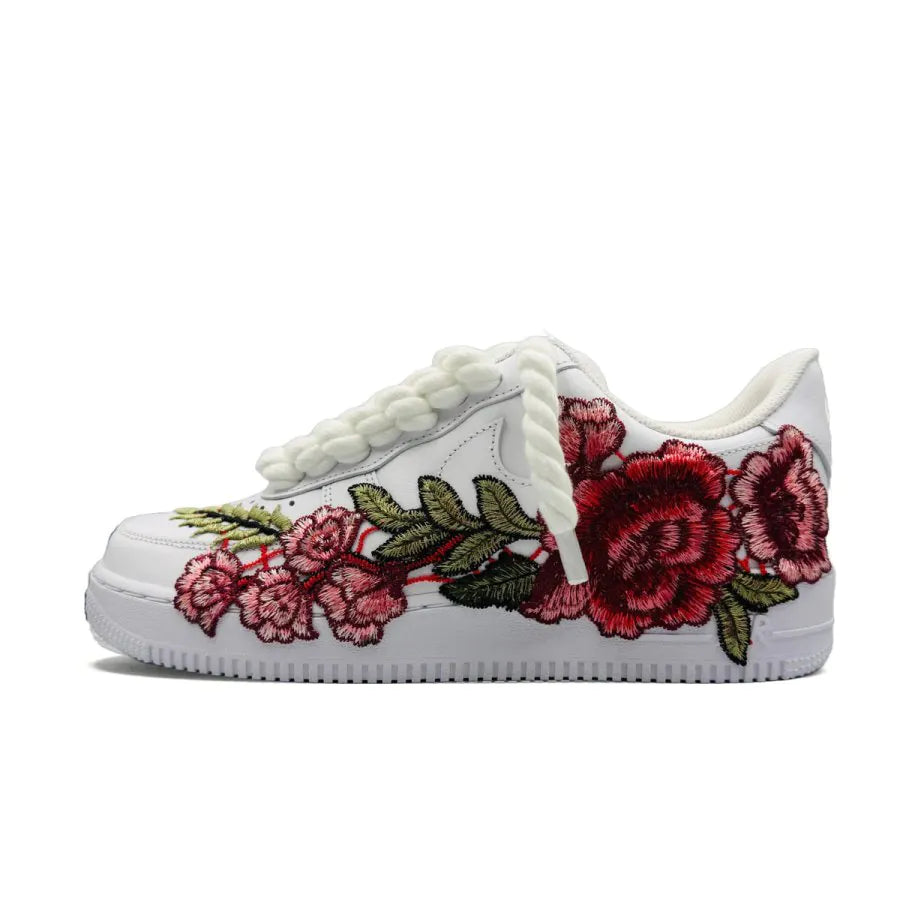 Nike Air Force 1 Low 07 White Rose Rope Laces