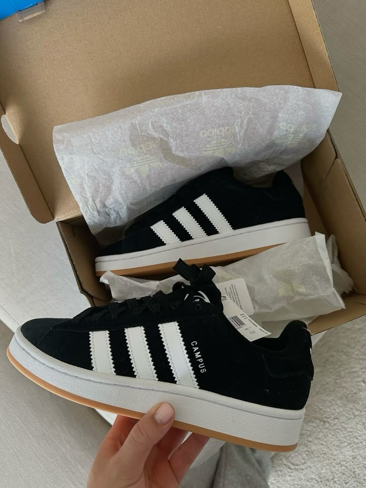 Adidas Campus Black-White