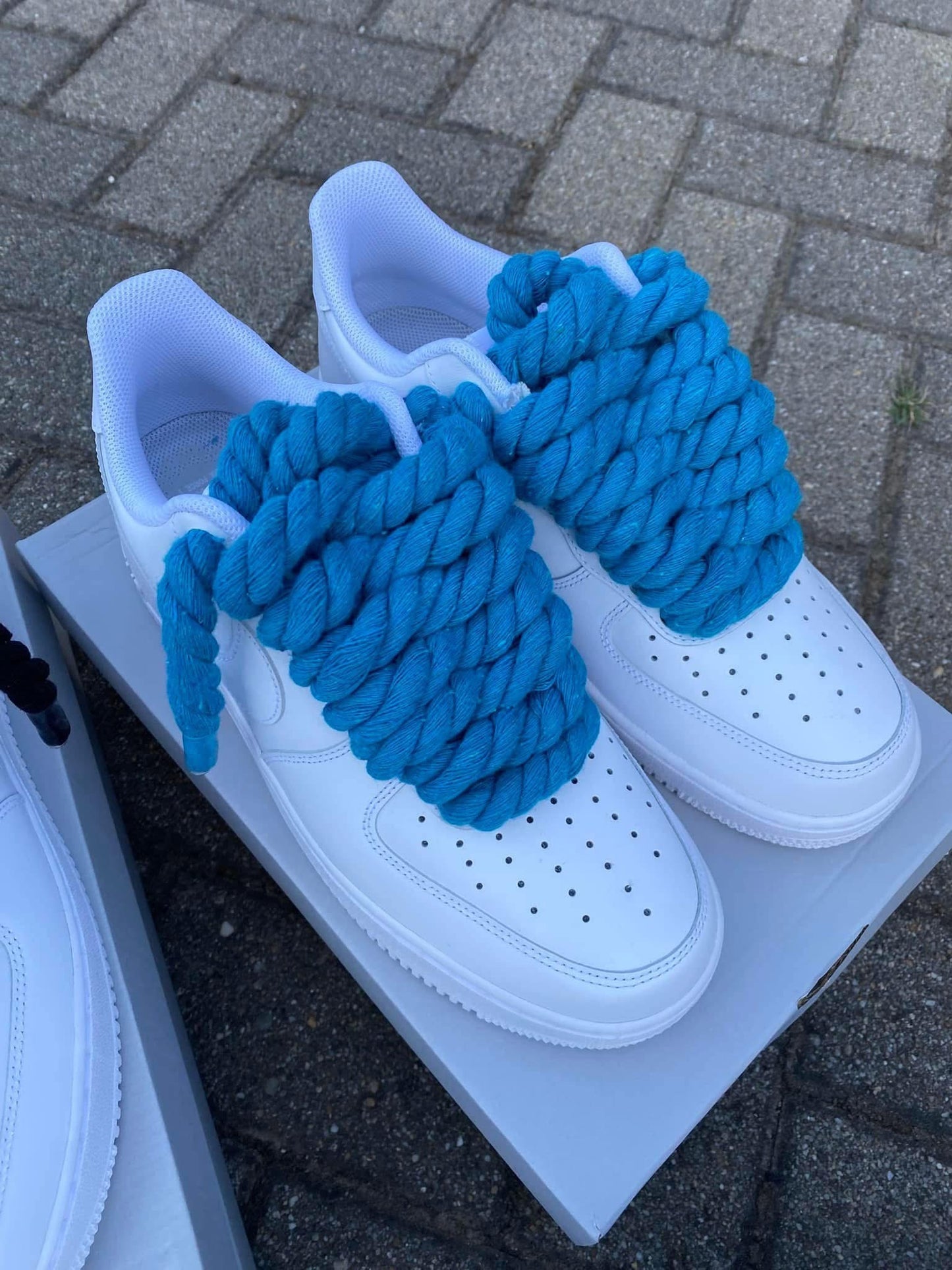 Nike Air Force 1 Albă din dantelă Albă din dantelă