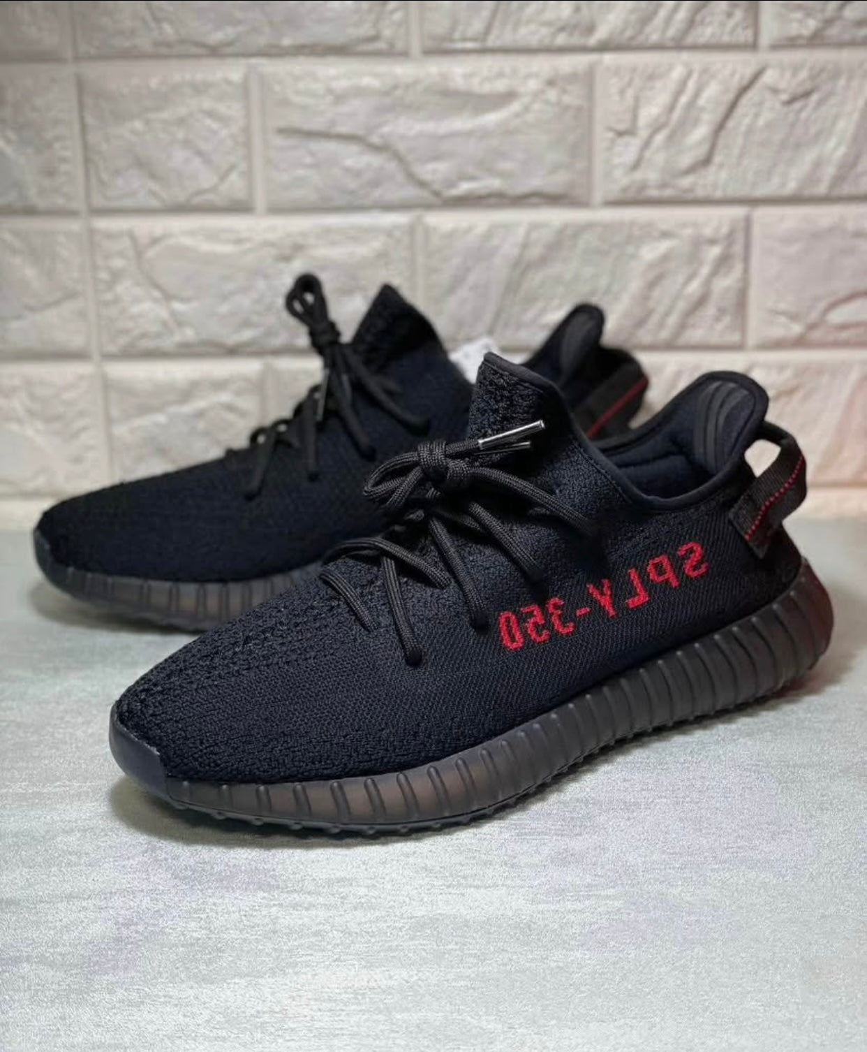 Adidas Yeezy 350 Boost V2 Black-Red
