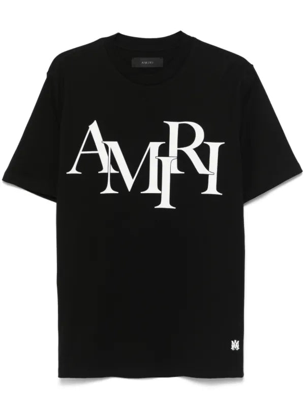 Amiri T-Shirt Fekete Fehér