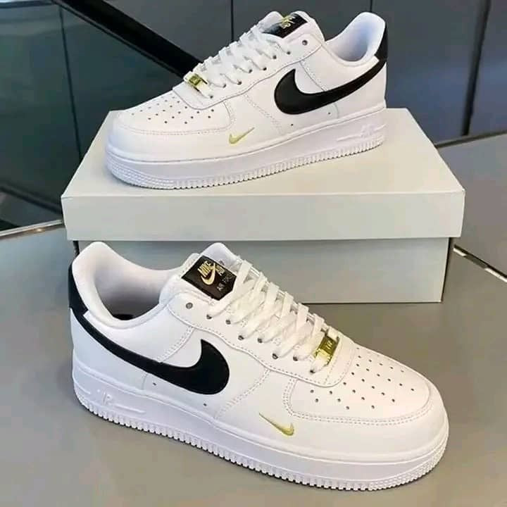 Nike Air Force 1 alb negru alb