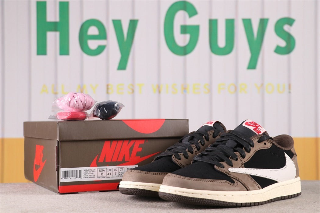 Jordan 1 Low Travis Scott Mocha