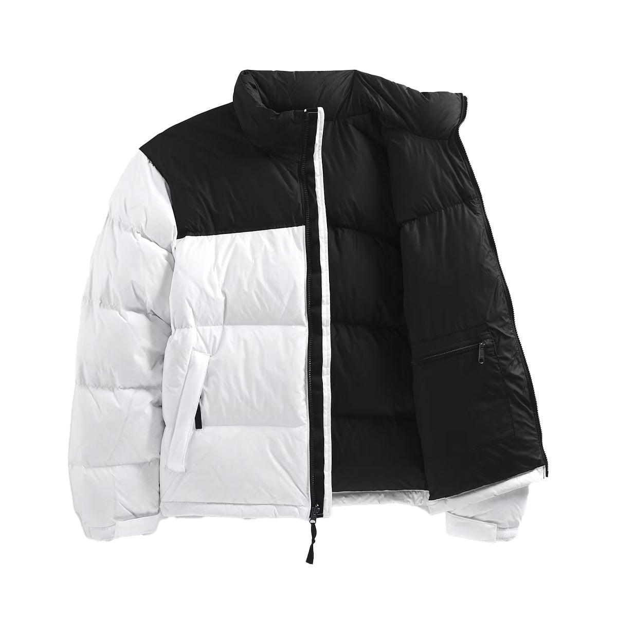 The North Face Pufi Kabát-Fehér Fekete