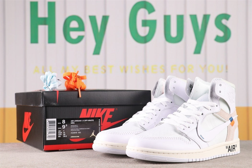 Off-White x Jordan 1 High White