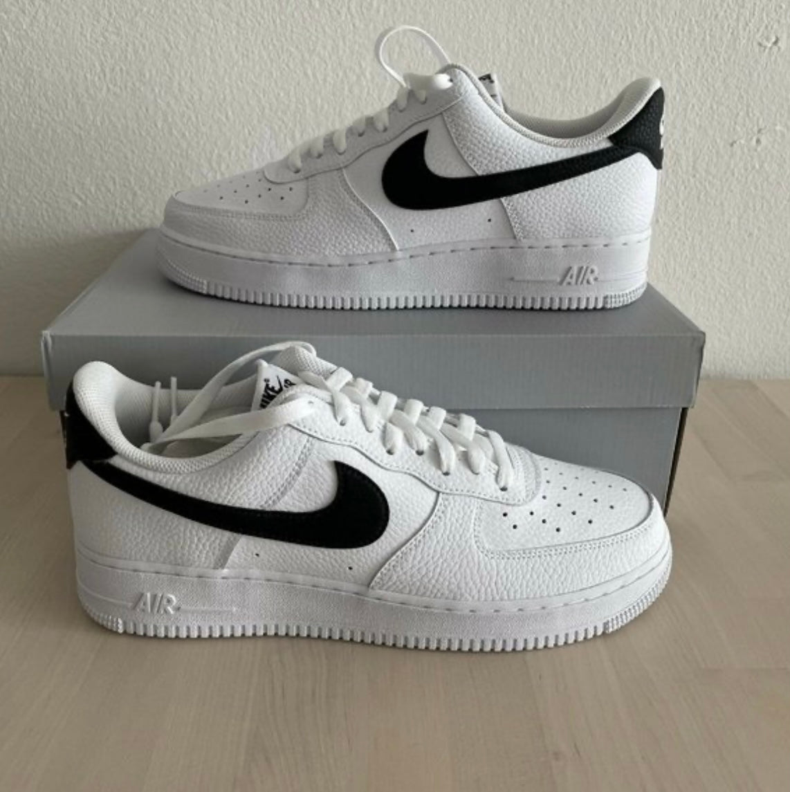 Nike Air Force 1 alb-negru