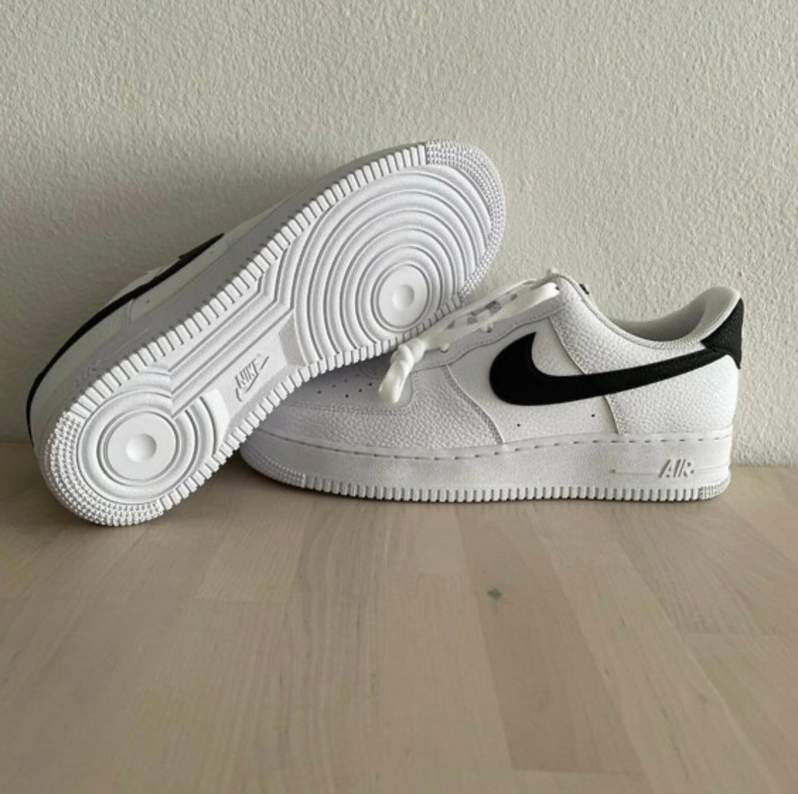 Nike Air Force 1 alb-negru