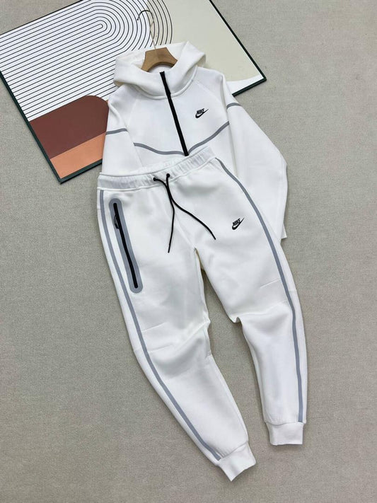 Nike Tech Fleece Szett-White Reflektiv