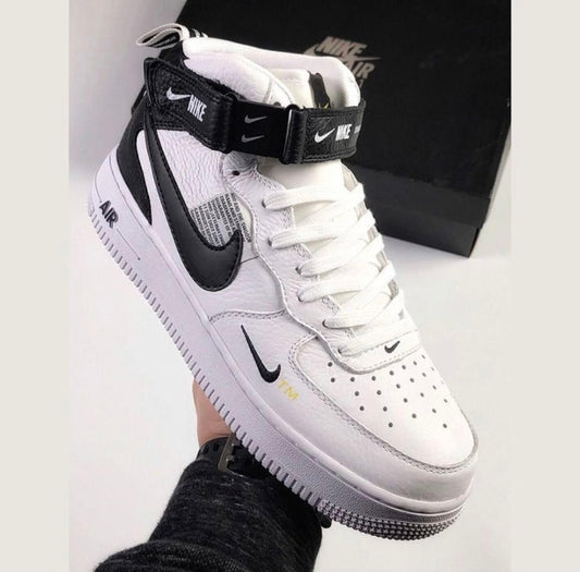 Nike Air Force 1 Utility High Weiß Schwarz