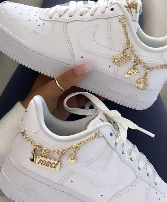 Nike Air Force 1 Triple White Láncos