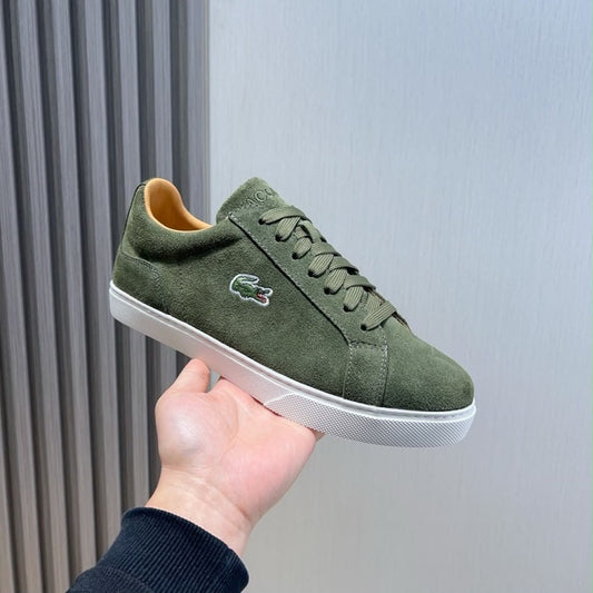 Lacoste Velúrbőr Cipő-Khaki