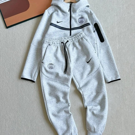 Nike Tech Fleece Paris Saint-Germain Szett Szürke