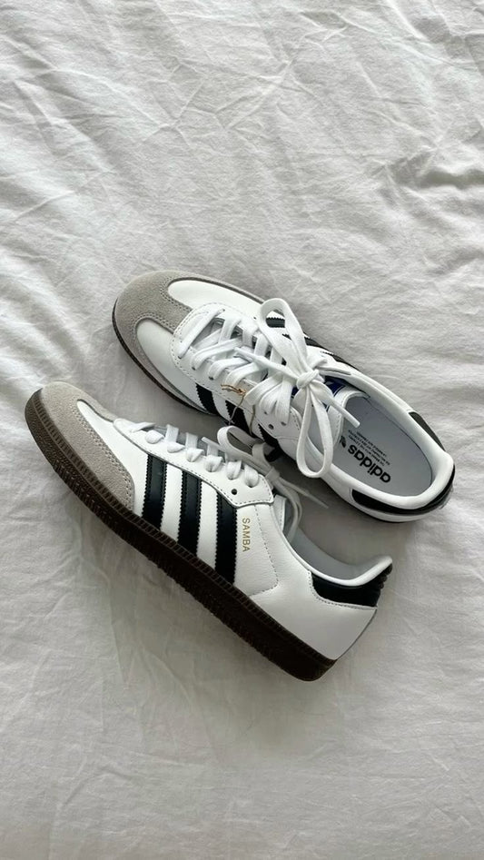Adidas Samba White Black
