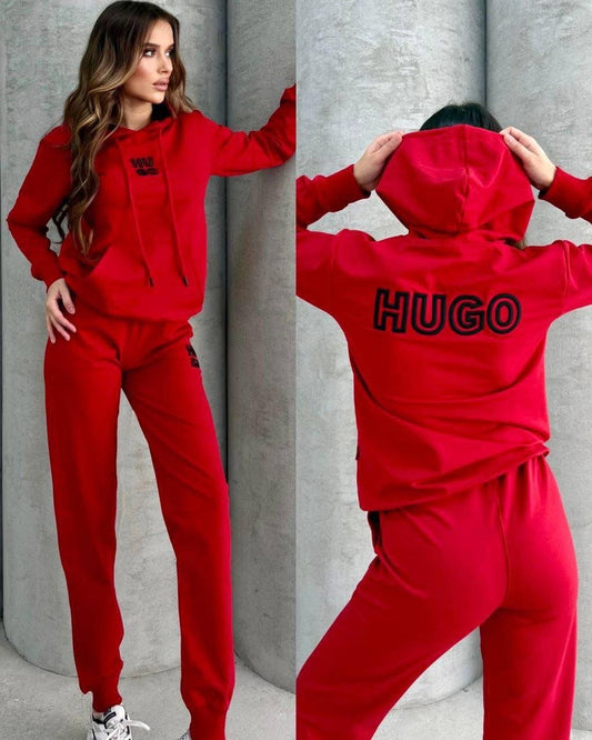 Hugo Boss Szabadidő Szett Piros