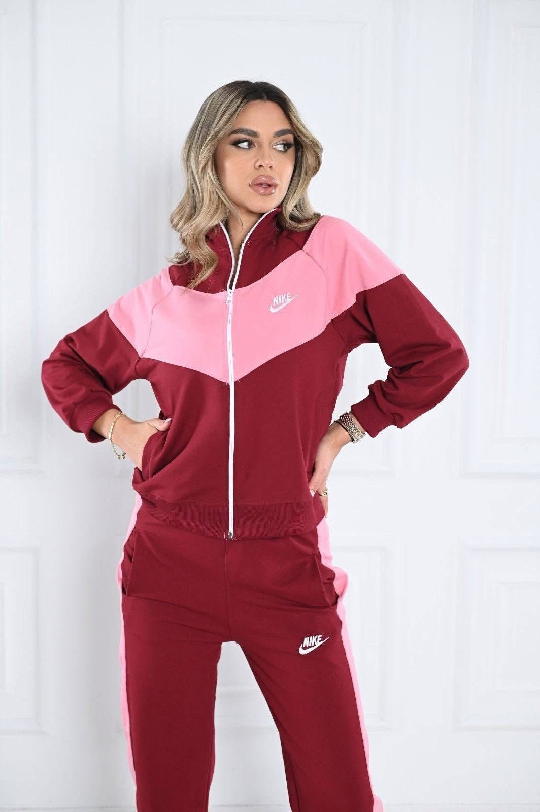 Nike Szett Burgundy-Pink