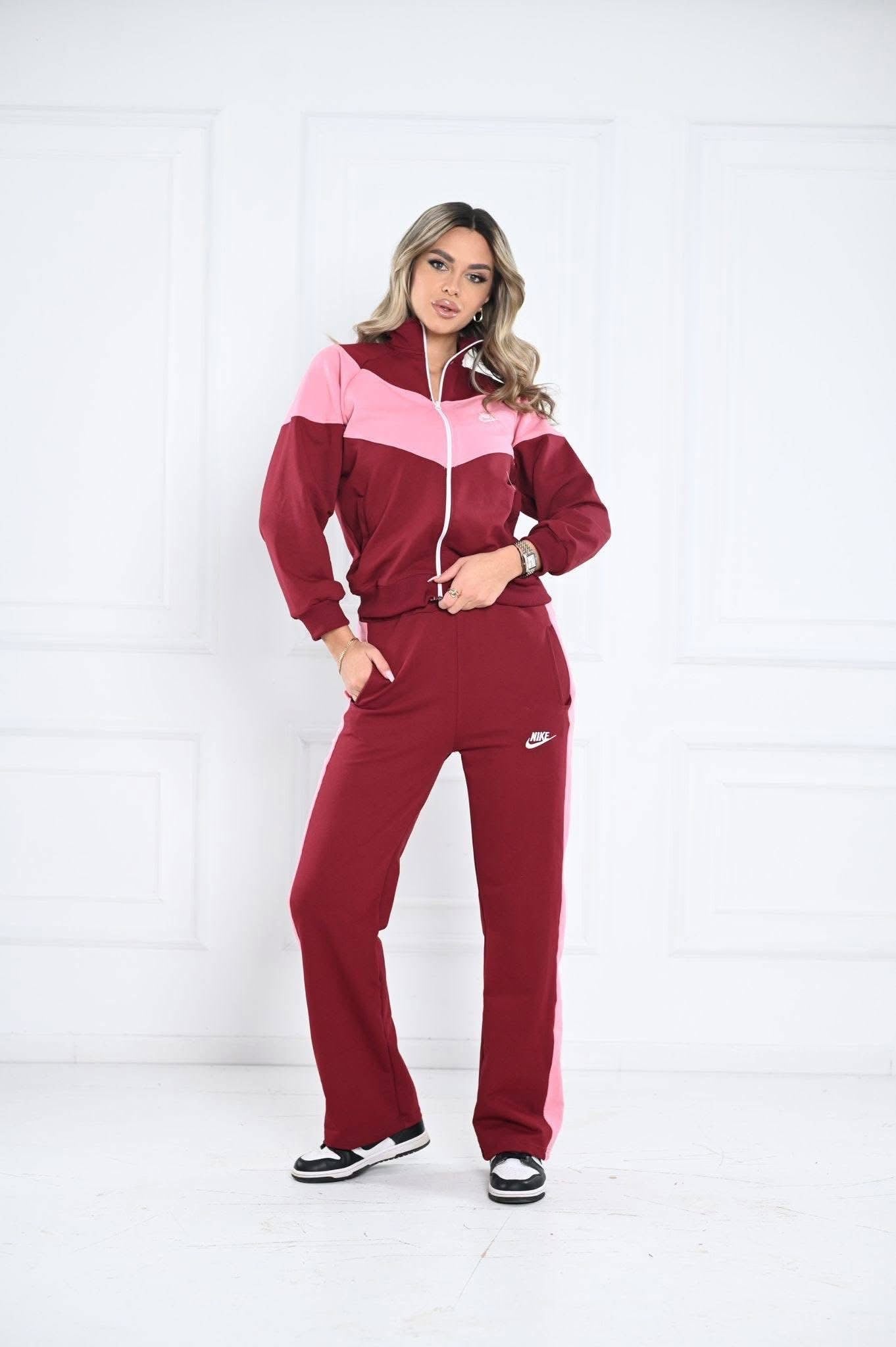 Nike Szett Burgundy-Pink