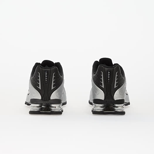 Nike Shox R4 Metallic Silver Black