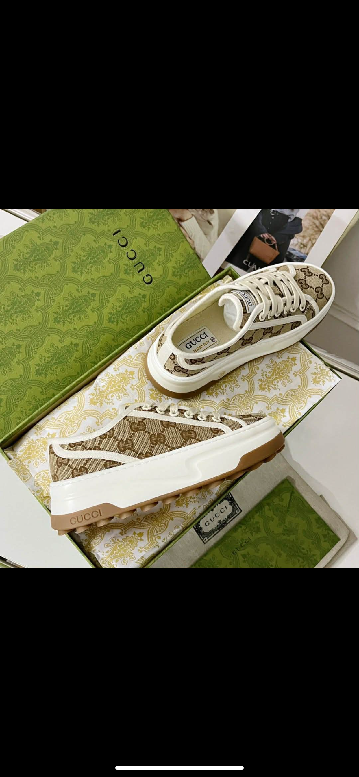 Gucci GG Interlocking G Beige (Women's)