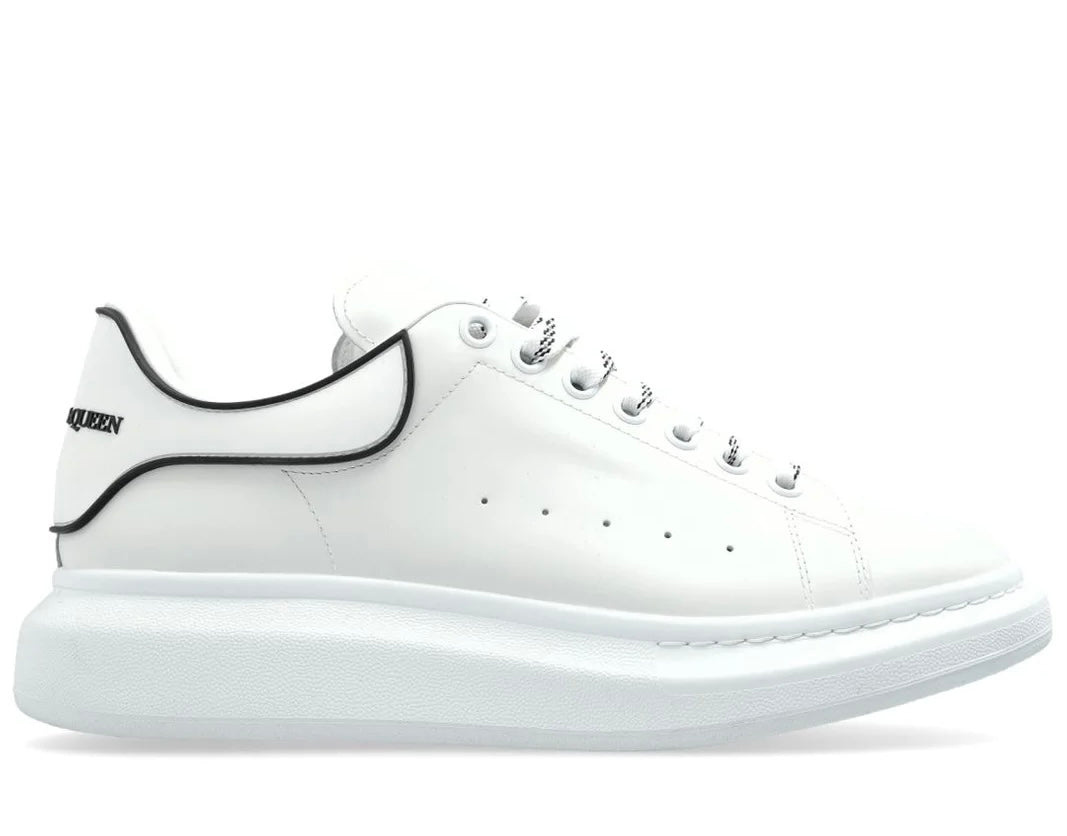 Alexander McQueen New Tech Calf - Fehér Fekete