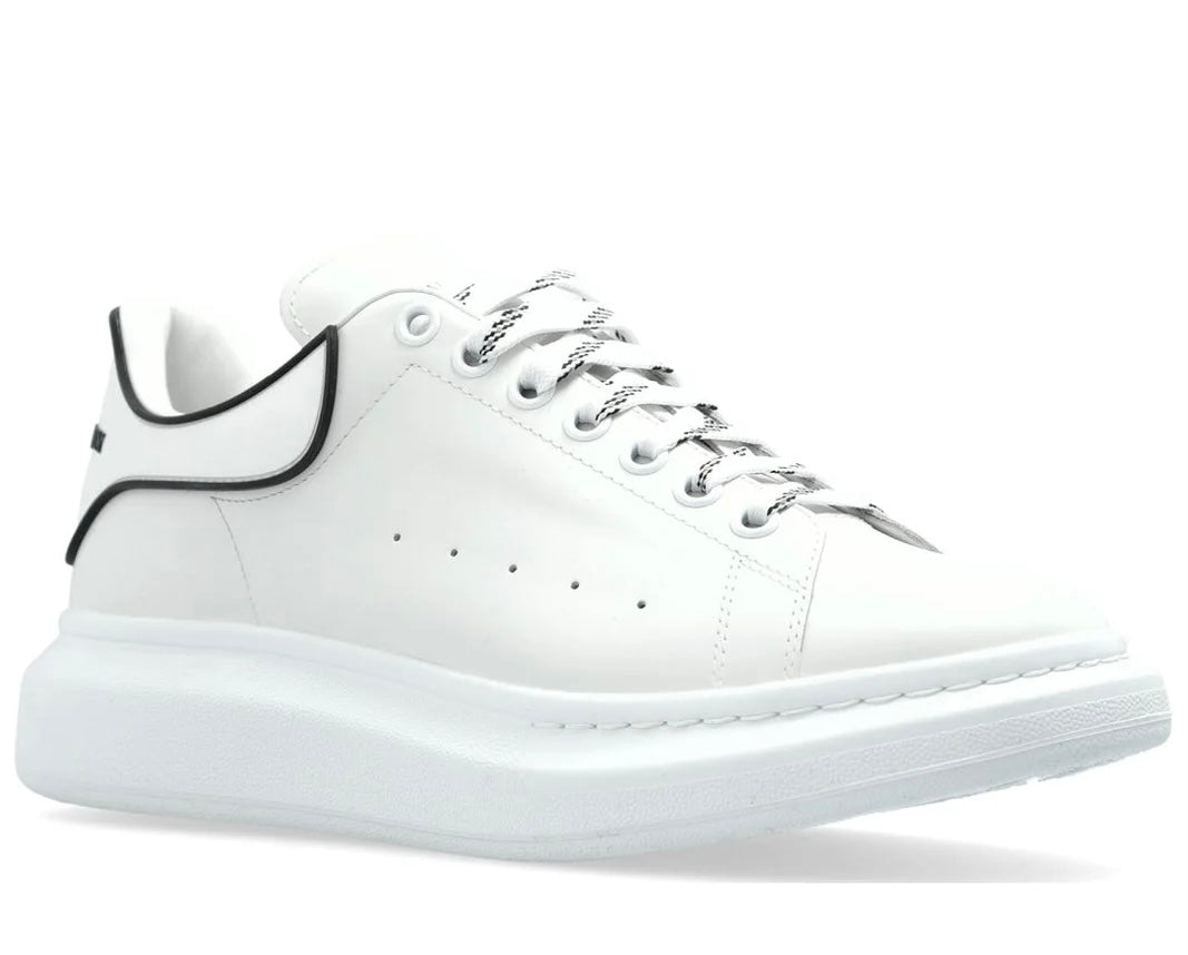 Alexander McQueen New Tech Calf - Fehér Fekete