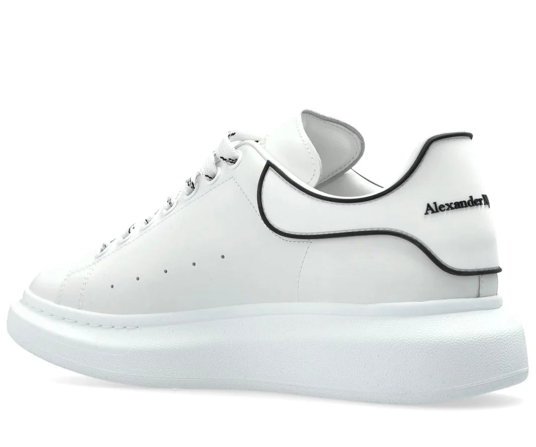 Alexander McQueen New Tech Calf - Fehér Fekete