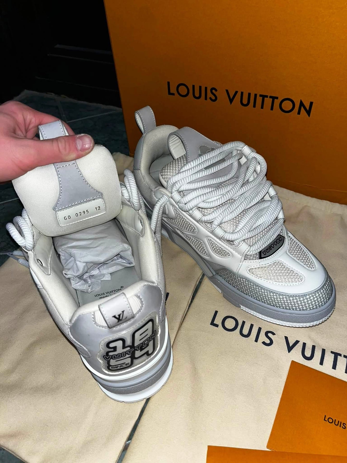 Louis Vuitton LV Skate Grey
