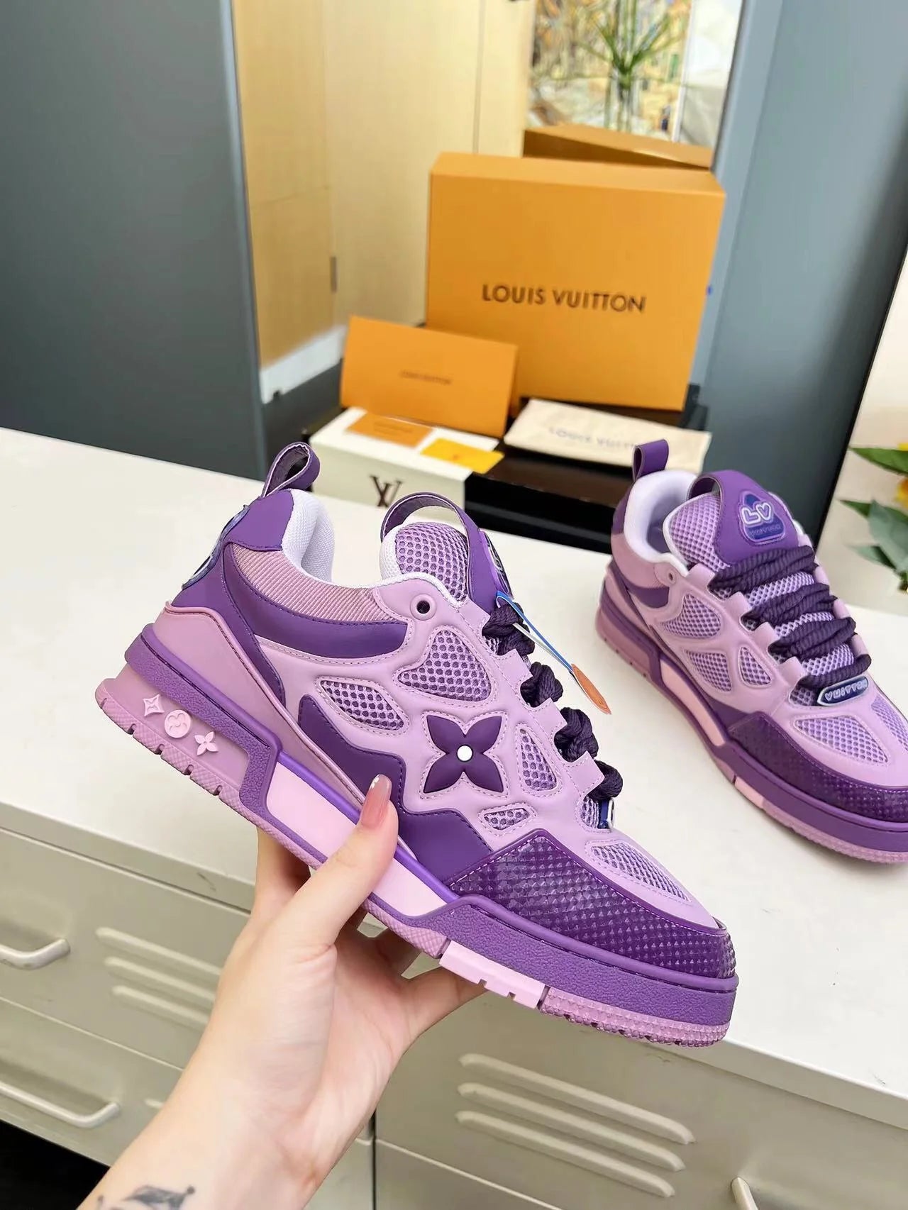 Louis Vuitton Skate-Purple