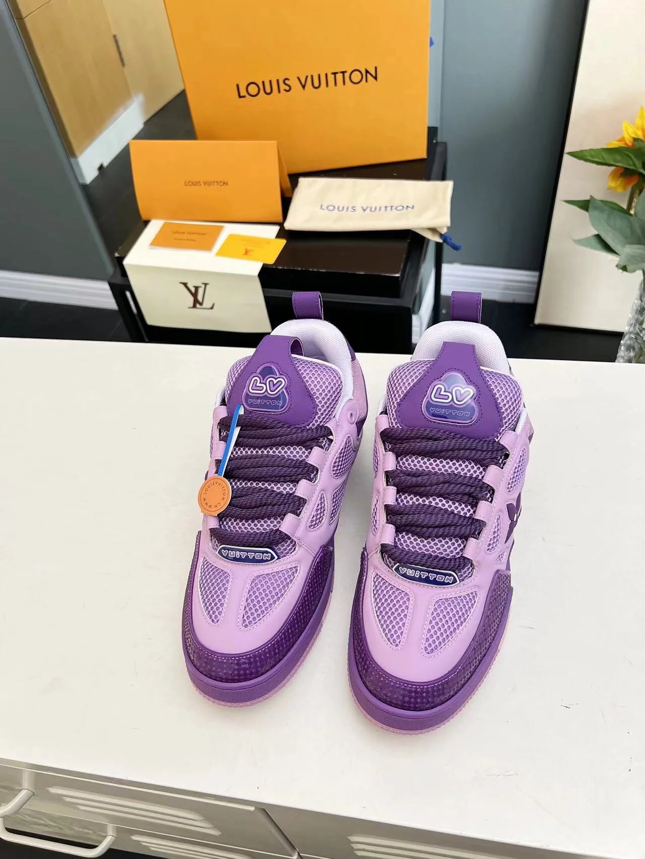 Louis Vuitton Skate-Purple
