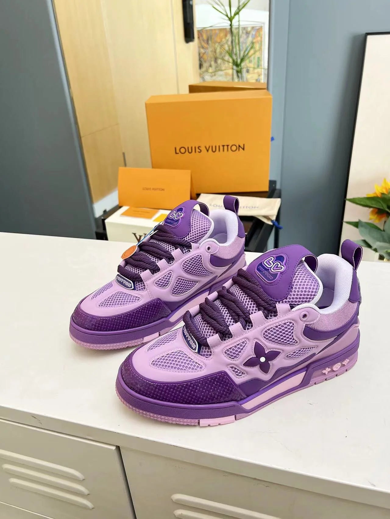 Louis Vuitton Skate-Purple