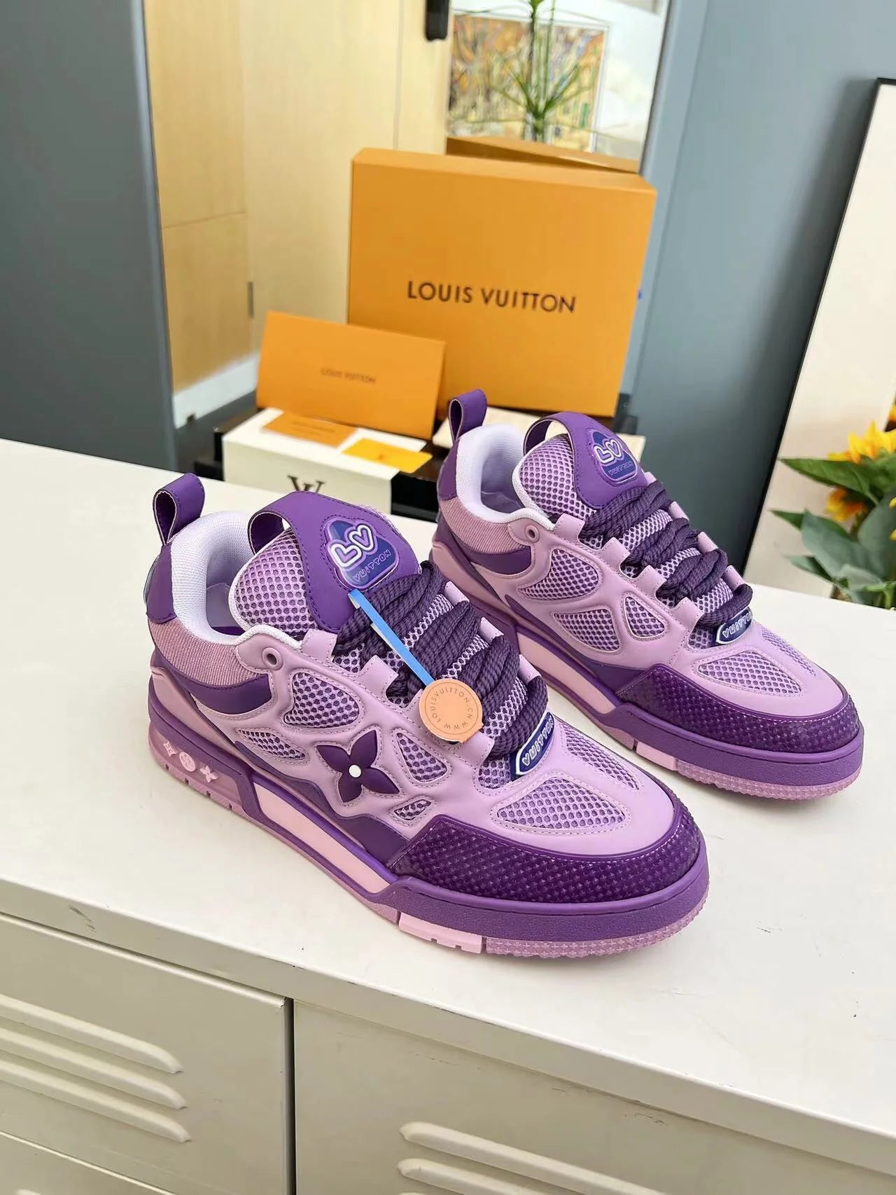 Louis Vuitton Skate-Purple