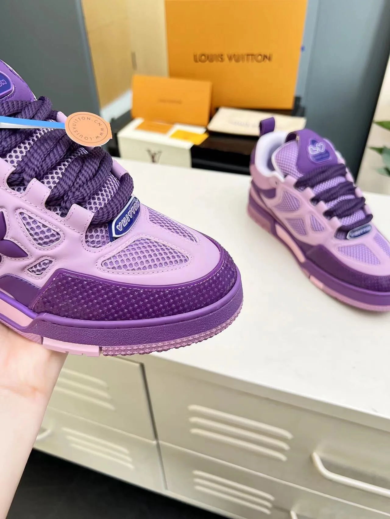 Louis Vuitton Skate-Purple