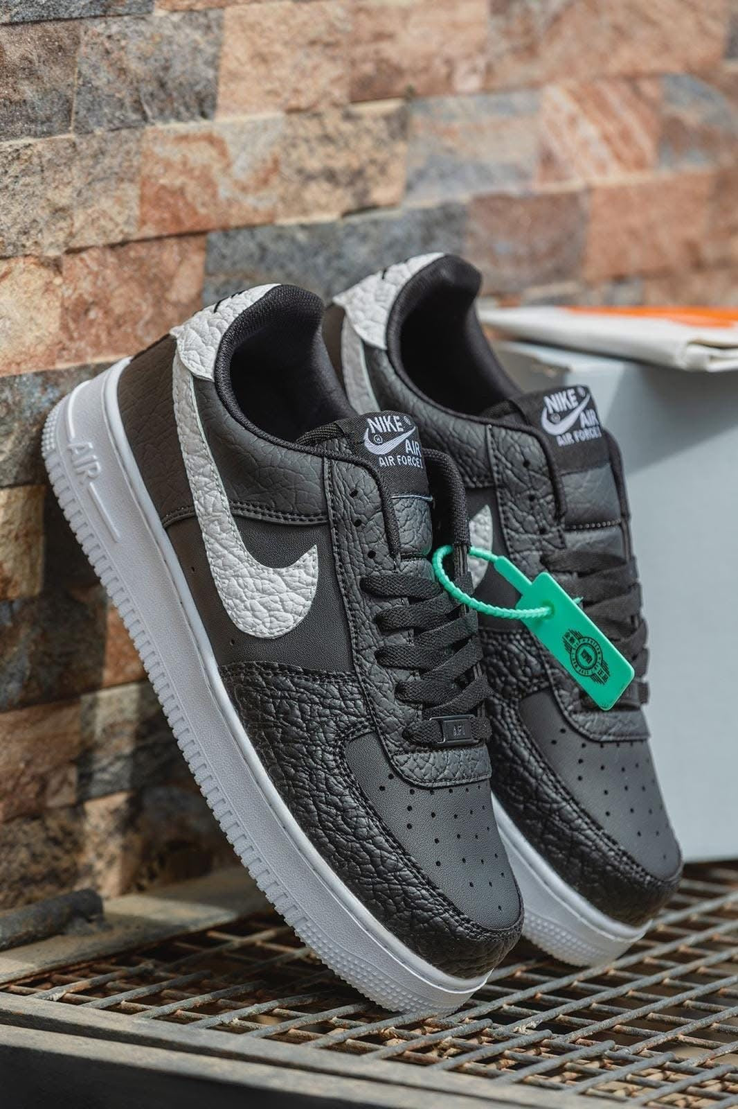 Nike Air Force 1 Black-Grey