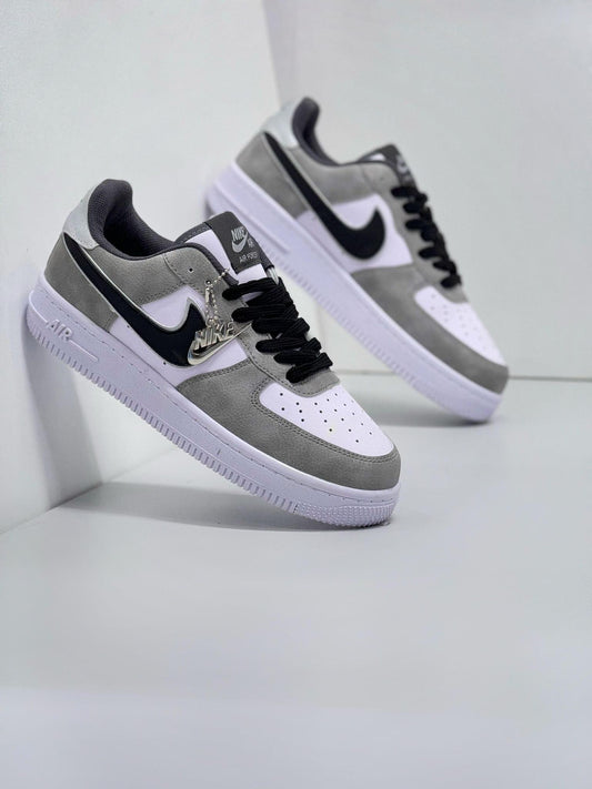 Nike Air Force 1 gri-negru