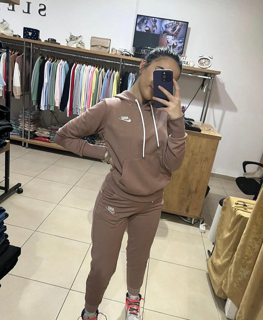 Nike Barna Szabadidő Szett Kapucnis