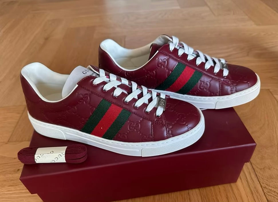 Gucci Ace - Burgundy