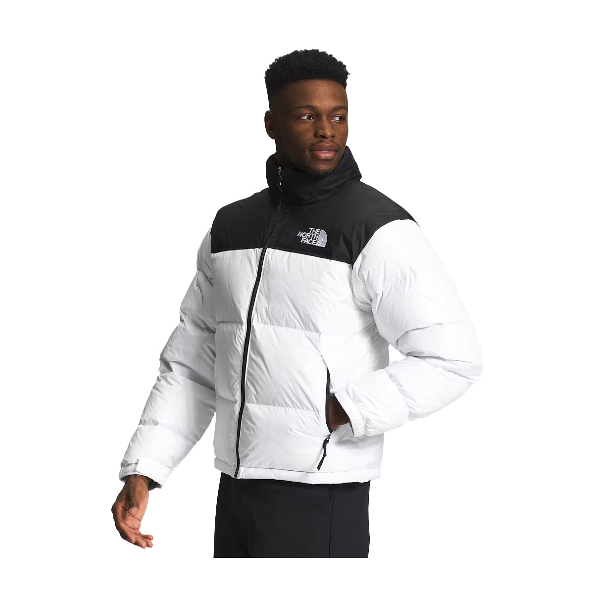 The North Face Pufi Kabát-Fehér Fekete