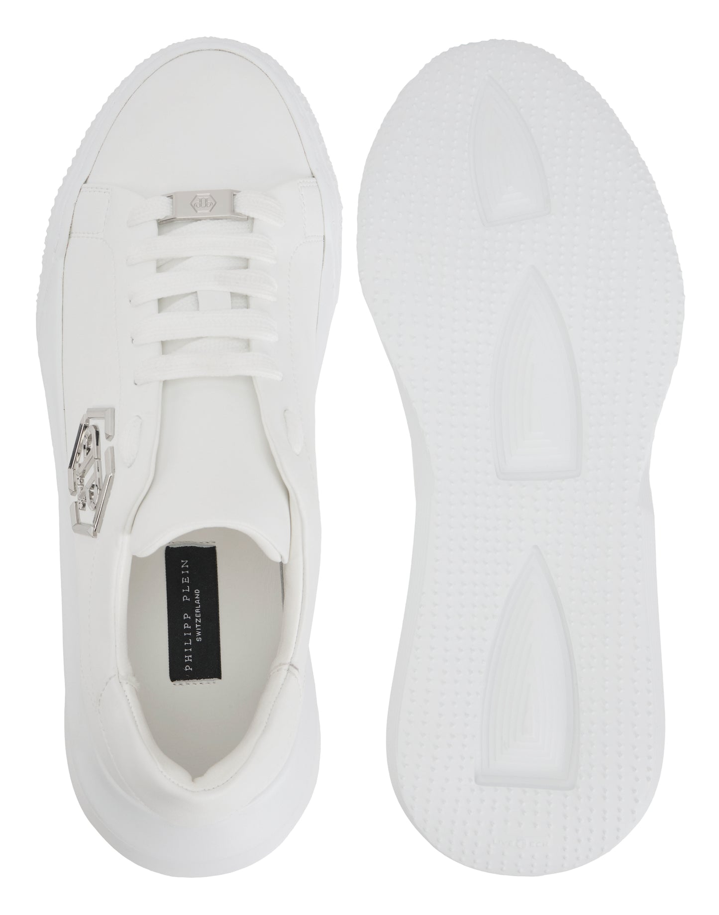 Philipp Plein Godzilla Runner Hexagon White