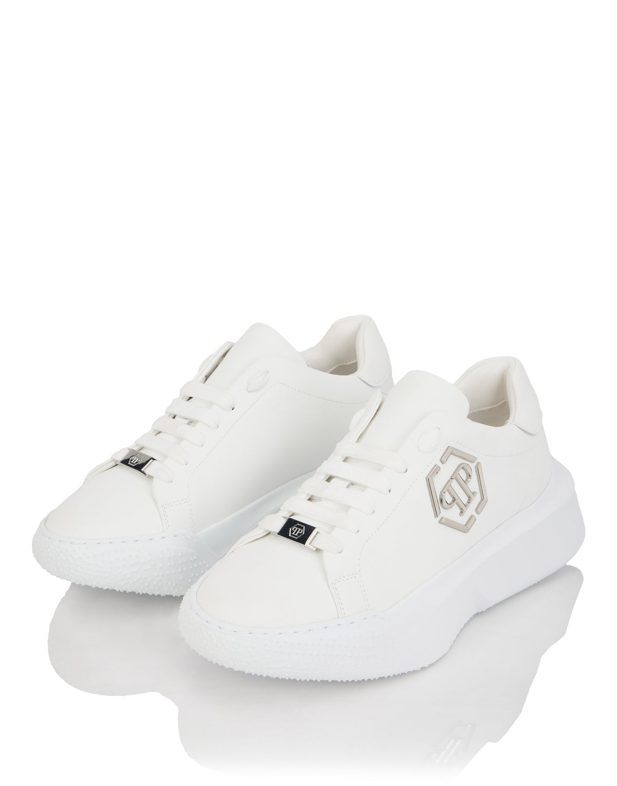Philipp Plein Godzilla Runner Hexagon White