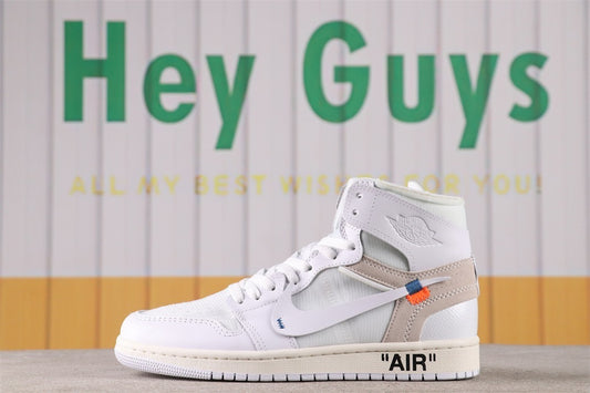 Off-White x Jordan 1 High White