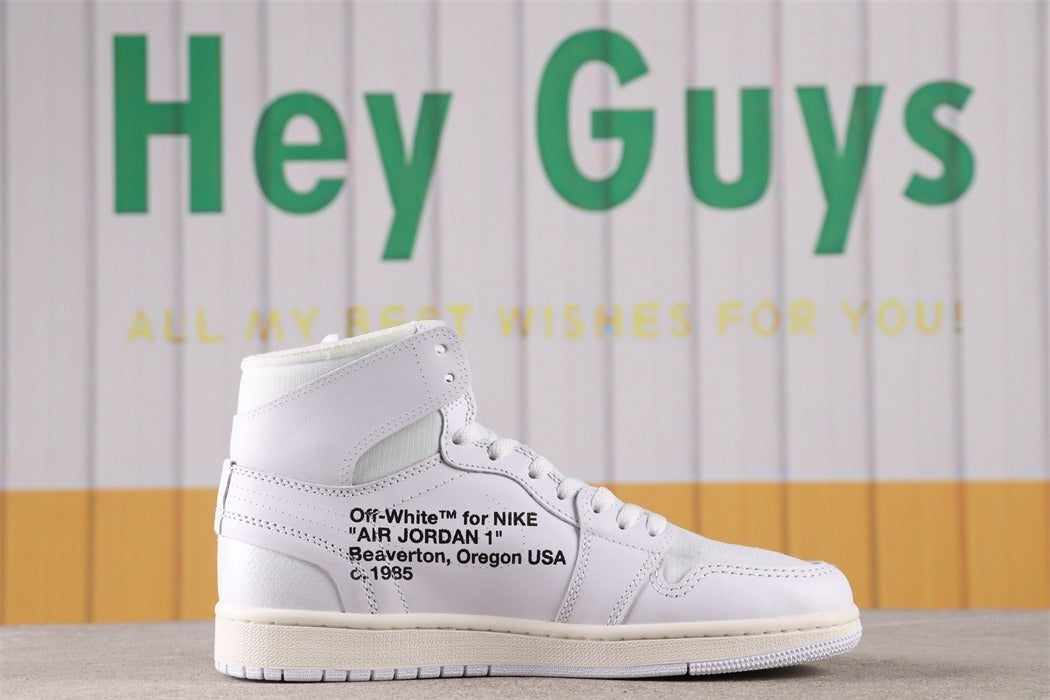 Off-White x Jordan 1 High White