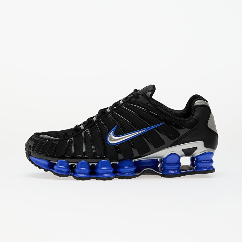 Nike Shox TL Black/ Metallic Silver-Racer Blue