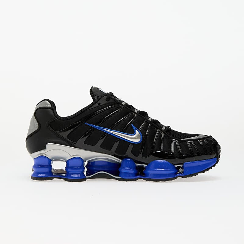 Nike Shox TL Black/ Metallic Silver-Racer Blue