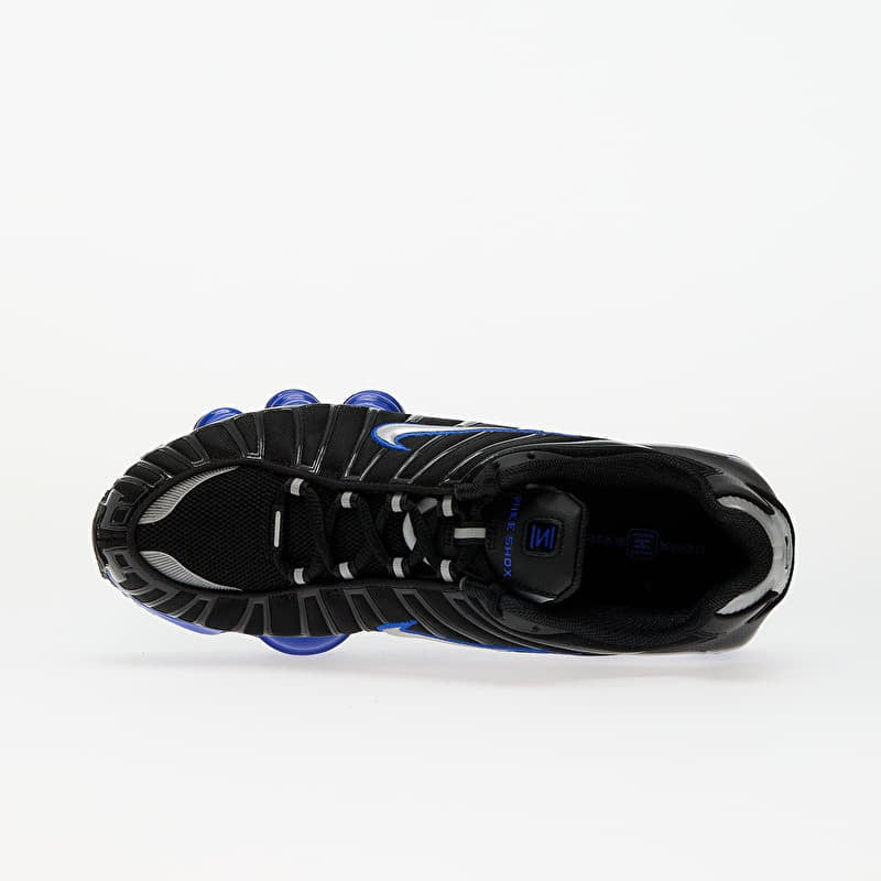 Nike Shox TL Black/ Metallic Silver-Racer Blue