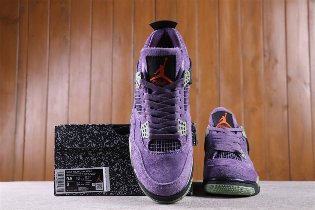 Air Jordan 4 Canyon Purple