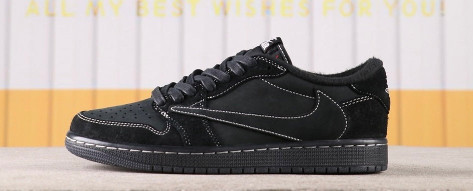 Jordan 1 Low Travis Scott Black Phantom